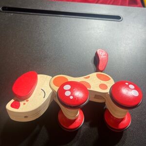 Hape Pepe Pull Along Wooden Pull Toy Dog
